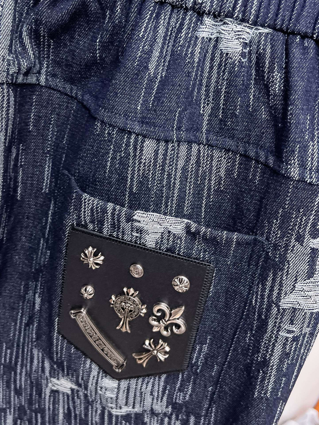 Chrome Hearts horseshoe cross breathable casual shorts