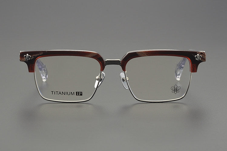 Chrome Hearts Style Hand-Carved Eyewear