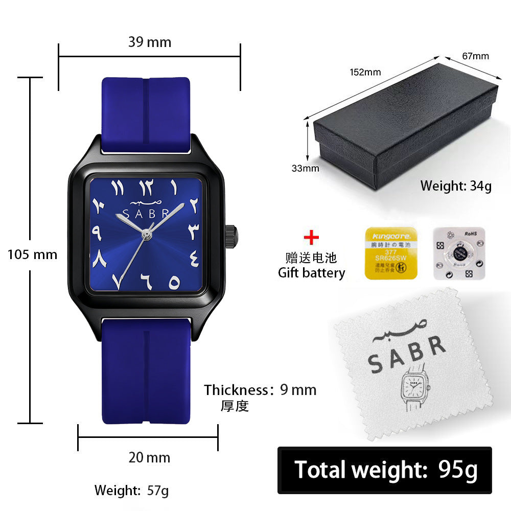 Stylish Waterproof Wristwatch with Calendar