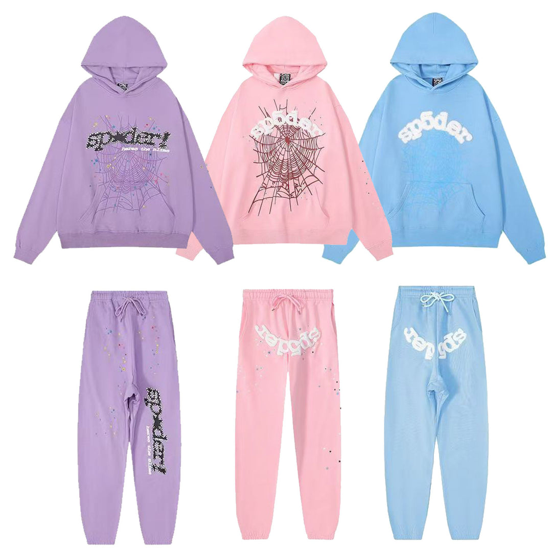 Hoodie 555555 Sp5der sweatpants and sweatshirt