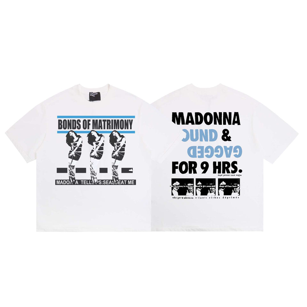ERD Melancholy Rich Second Generation Print Short-Sleeve T-Shirt