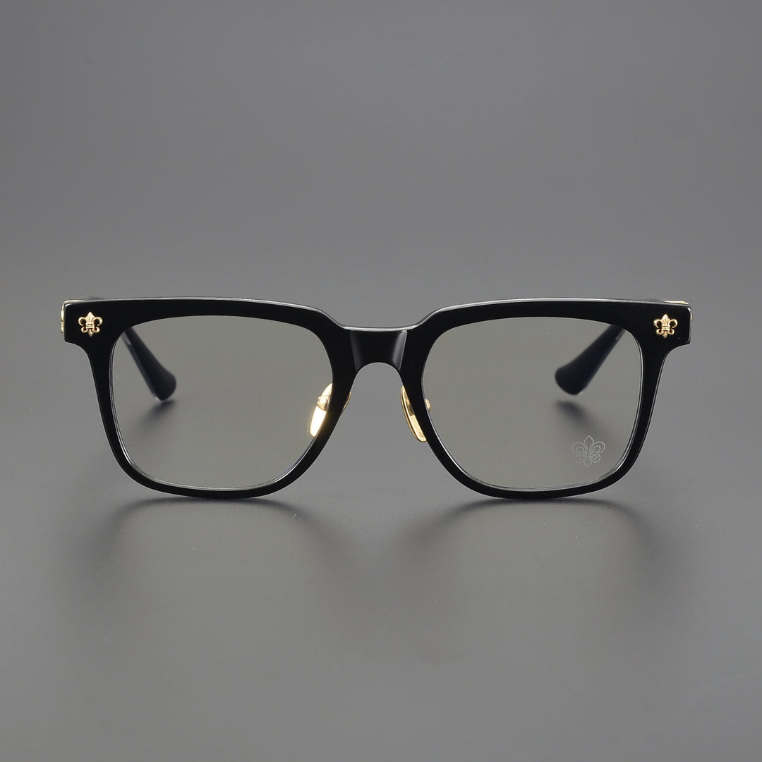Chrome Hearts-Style Retro Acetate Eyeglass Frames