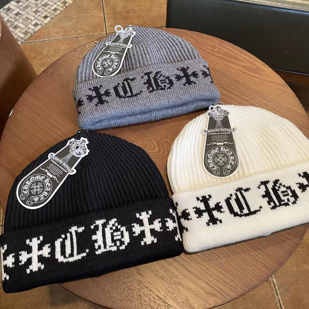 Chrome Hearts Sanskrit Knitted Wool Hat