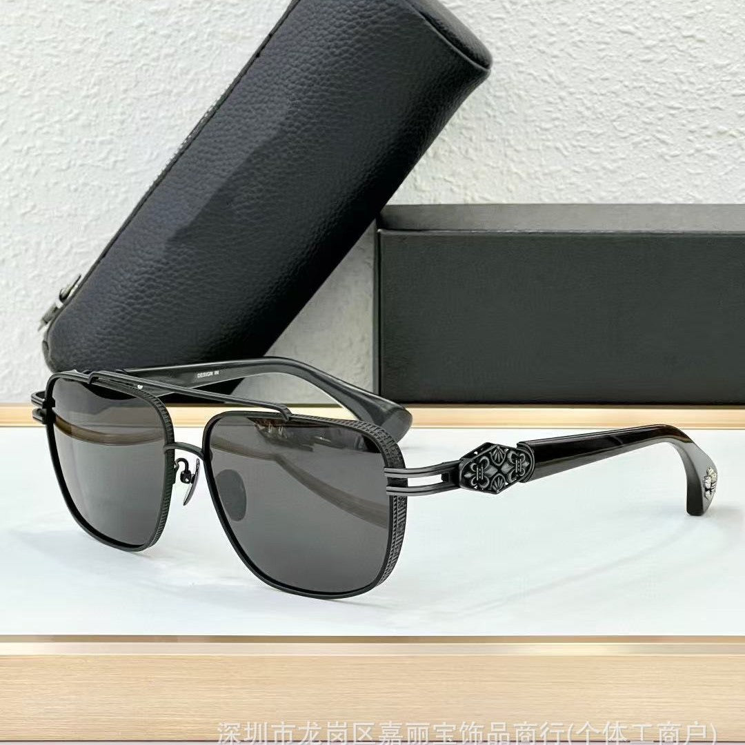 Chrome Hearts Heavy Industry Metal Luxury Sunglasses