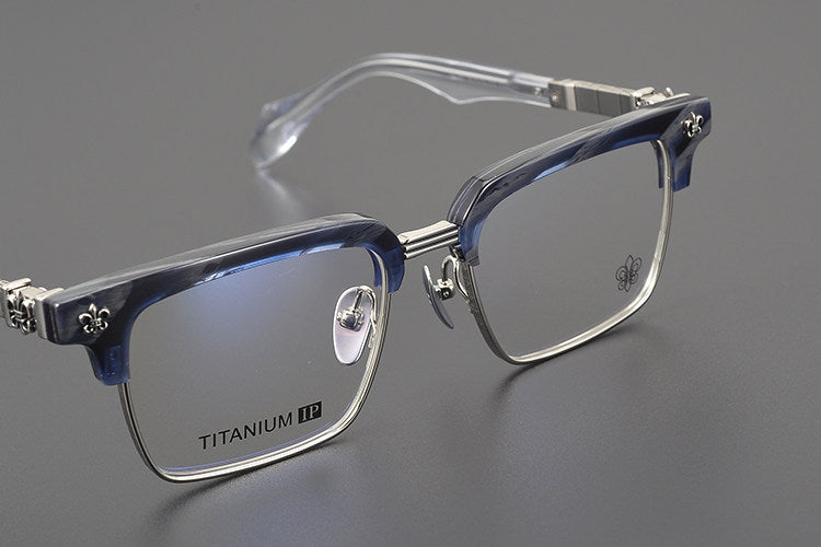 Chrome Hearts Style Hand-Carved Eyewear
