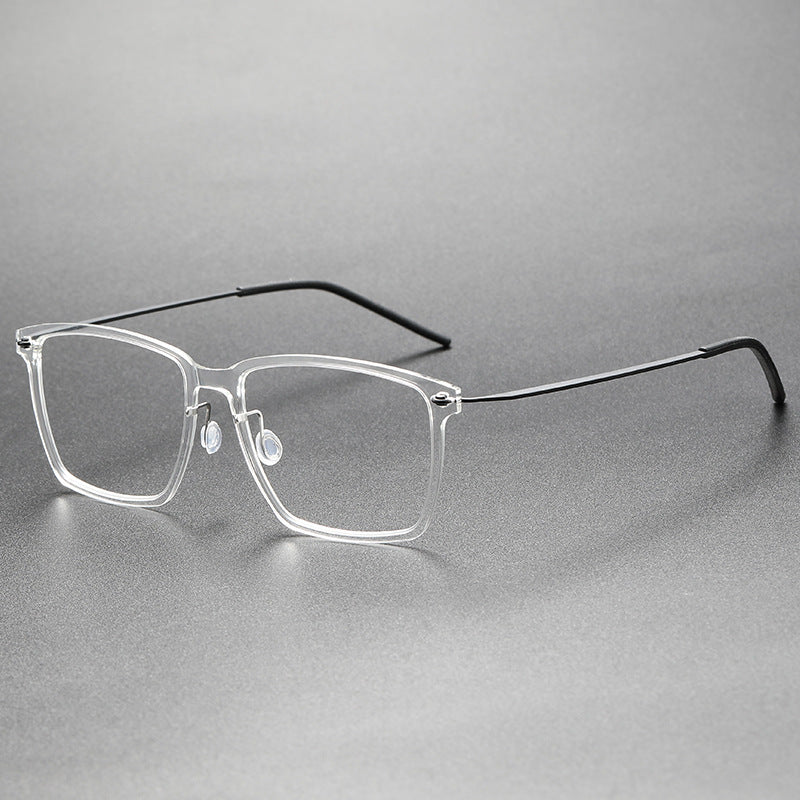 Slimming nylon frames pure titanium glasses