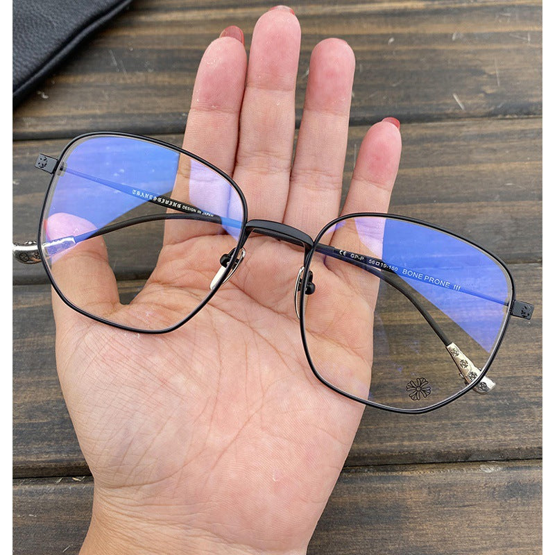 Chrome Hearts Double-Bridge Titanium Eyeglasses
