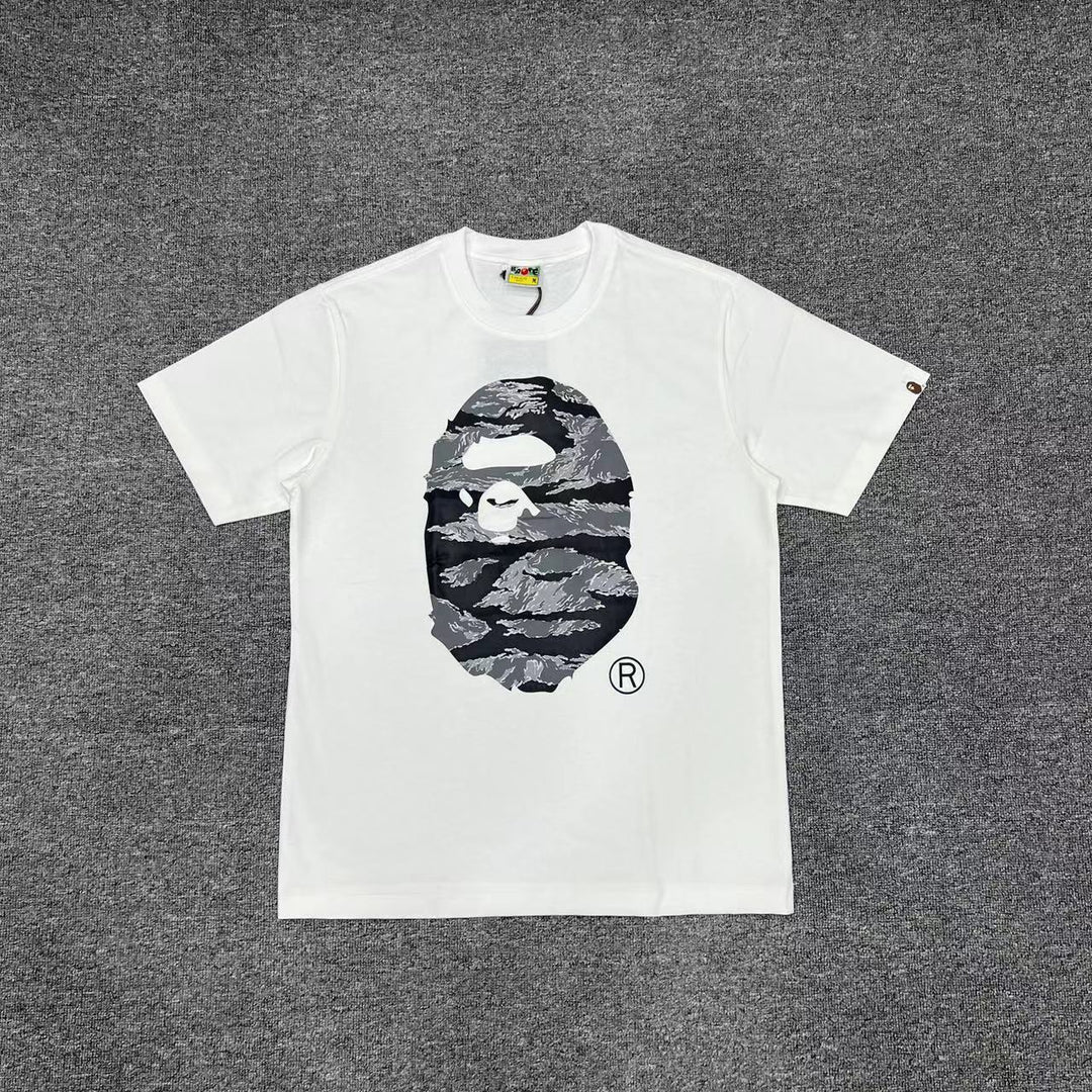 BAPE cartoon Ape print short-sleeved T-shirt