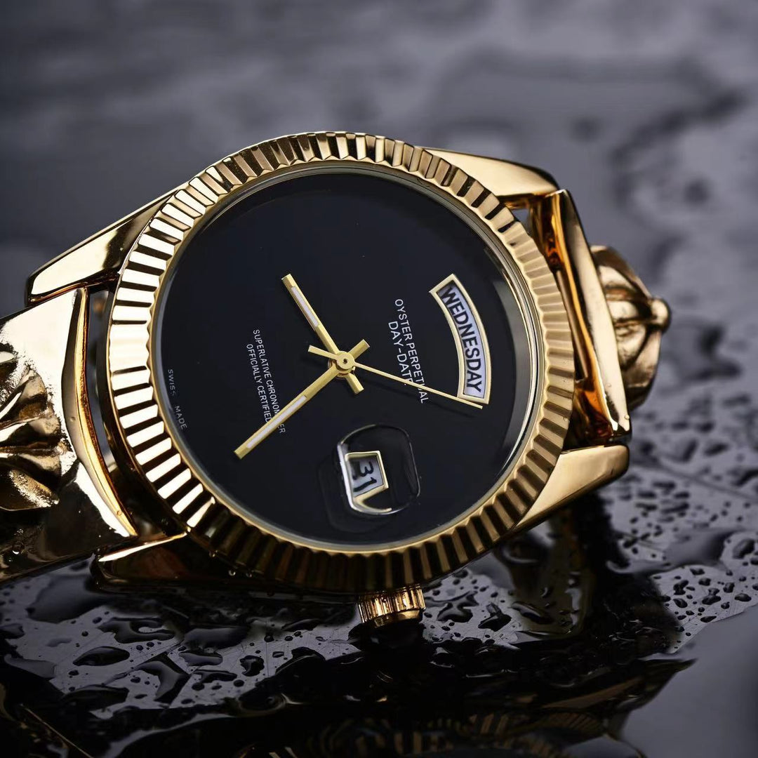 Chrome Hearts-Inspired "Alien" Y2K Mechanical Watch