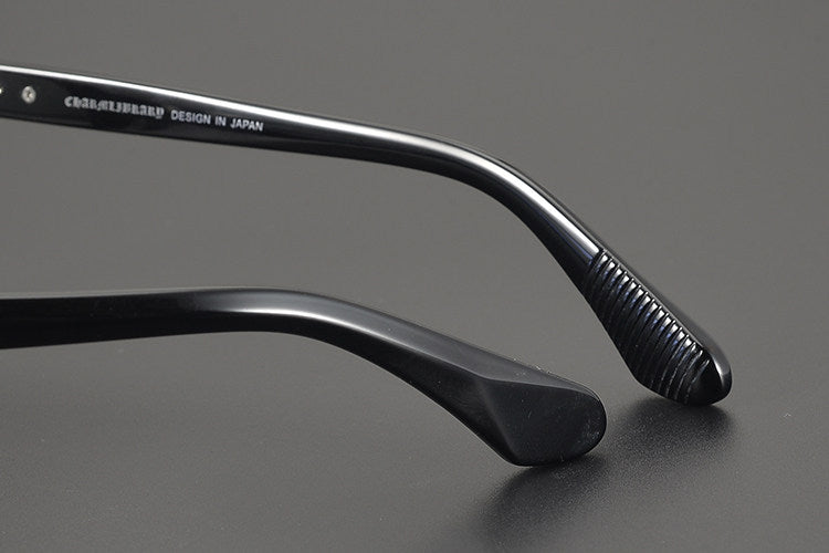 Chrome Hearts- Retro Black Frame Glasses