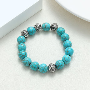 Chrome hearts obsidian turquoise bracelet