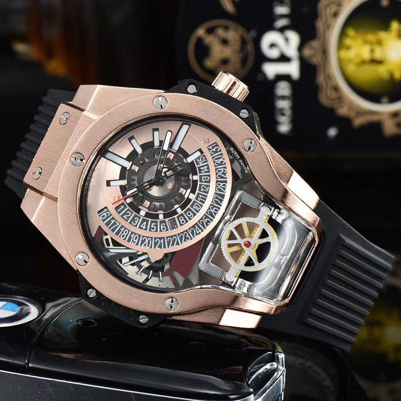 Jason WarCraft Large-Dial Quartz Watch