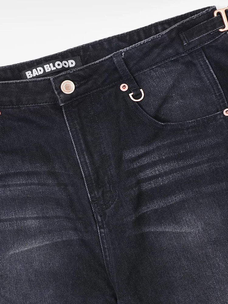 American-Style It-Girl Jeans Loose-Fit & Slimming