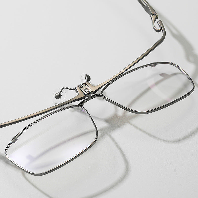 Flip-Up Business Full-Rim Eyeglasses Frame