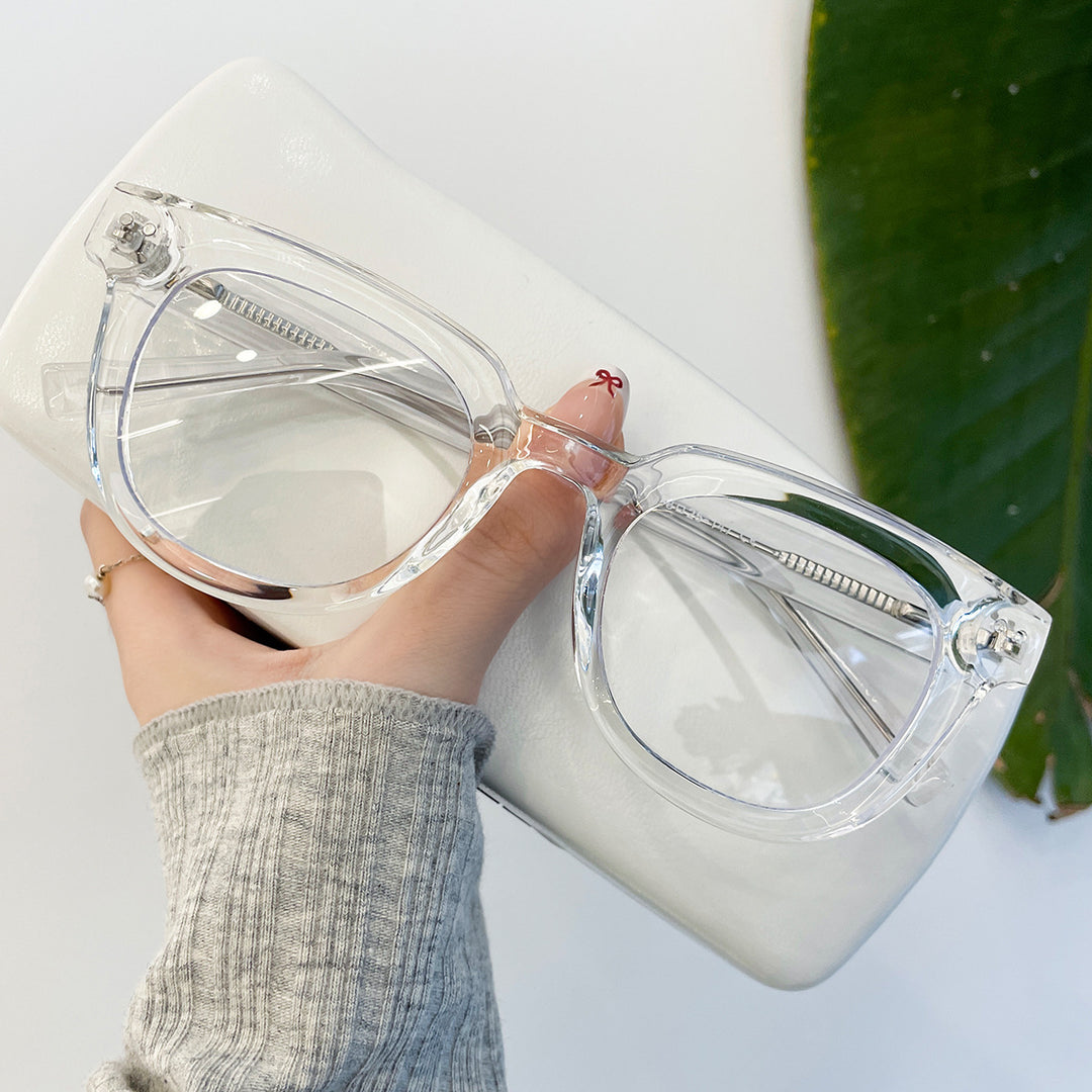 Classic Retro Thick-Frame TR90 Glasses