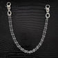 chrome hearts chain waist trouser chain bag chain Key chain chrome hearts dagger