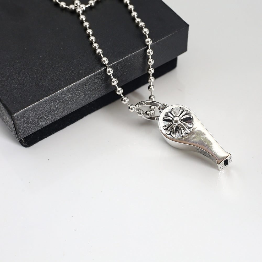 chrome hearts whistle necklace