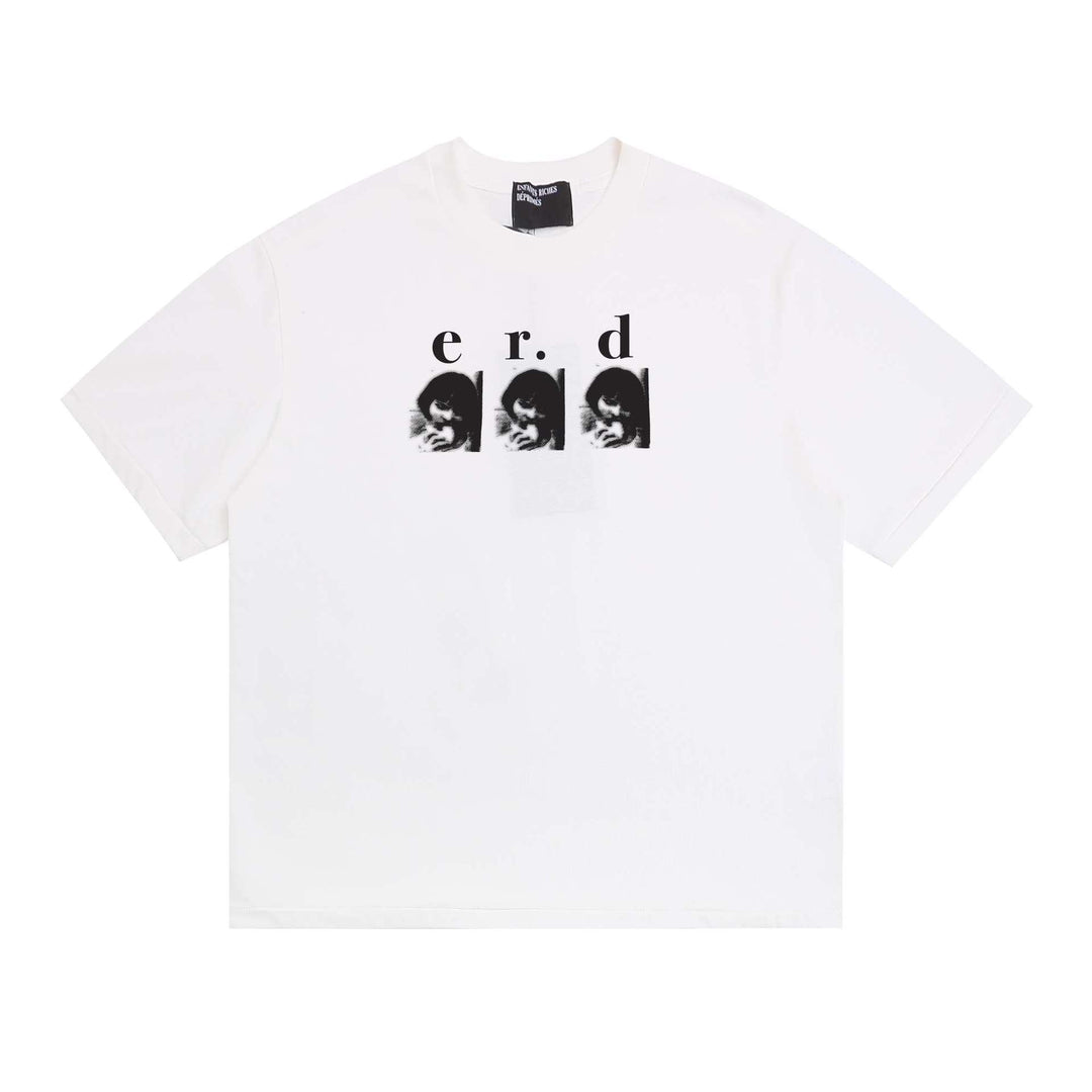 ERD Melancholy Rich Second Generation Print Short-Sleeve T-Shirt