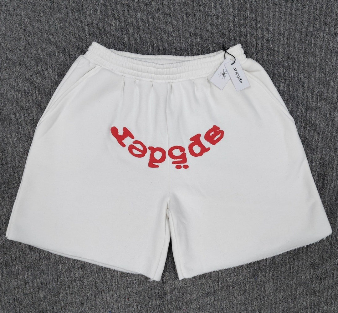 Sp5der retro drawstring basketball shorts