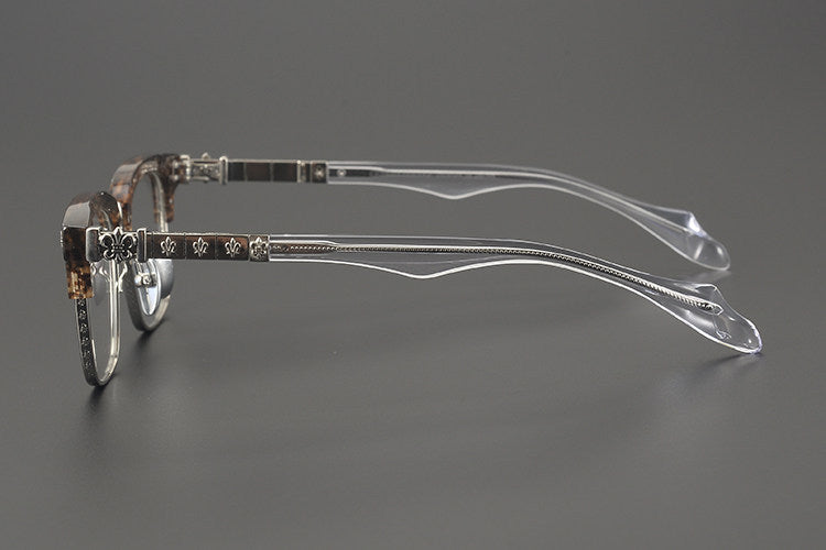 Chrome Hearts Hand-Carved Business Eyeglasses