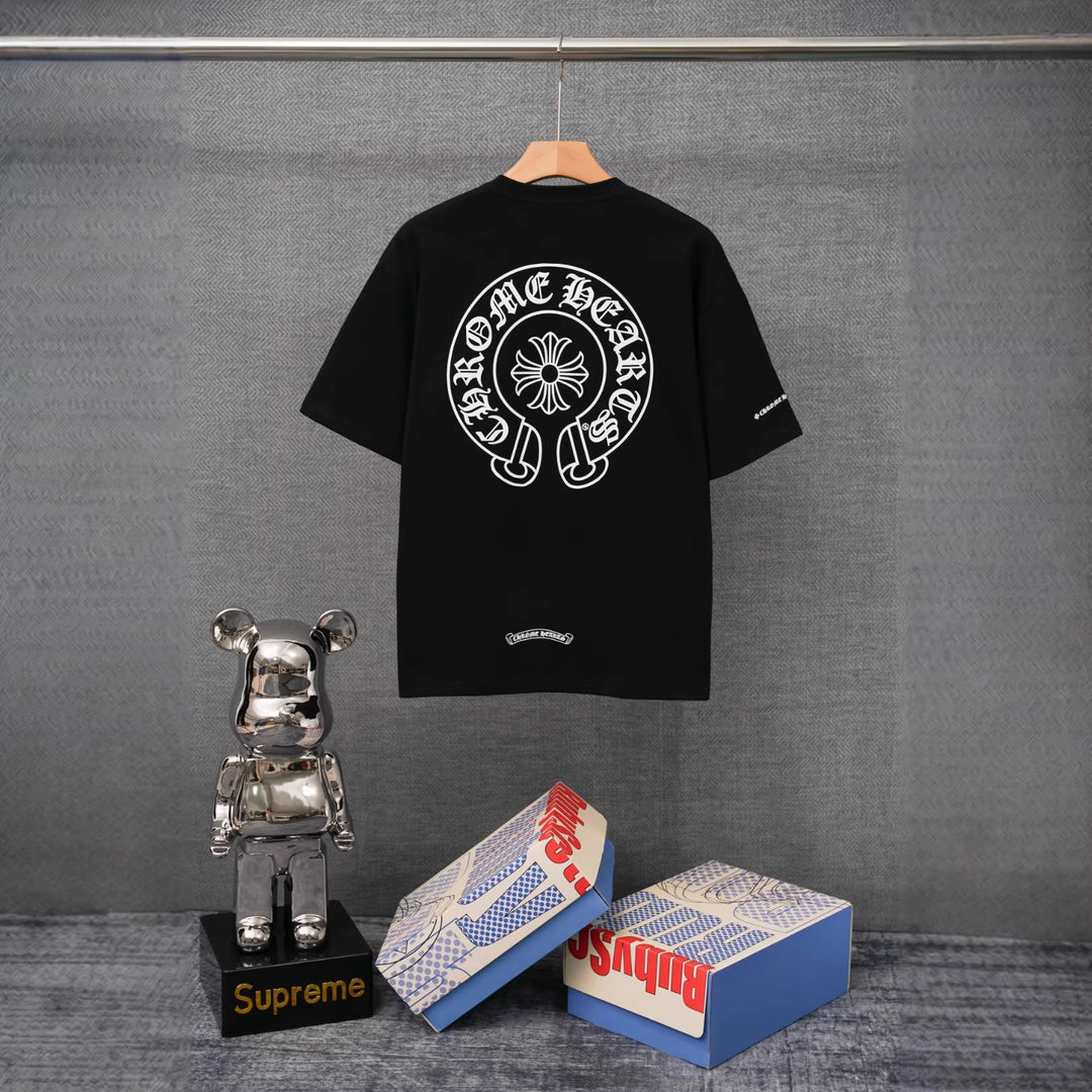Chrome Hearts Summer Printed Short-Sleeve T-Shirt