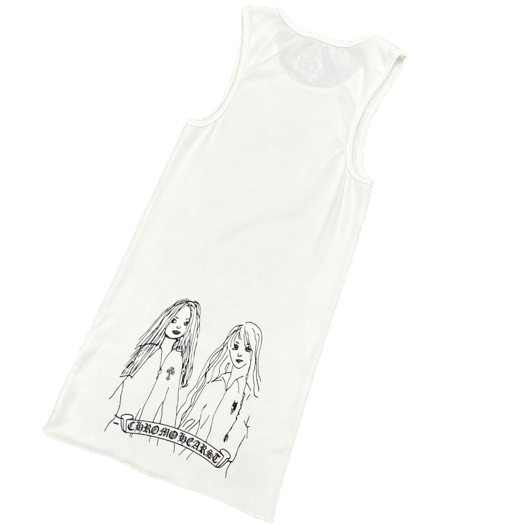 Chrome Hearts Cartoon Character Print Dress