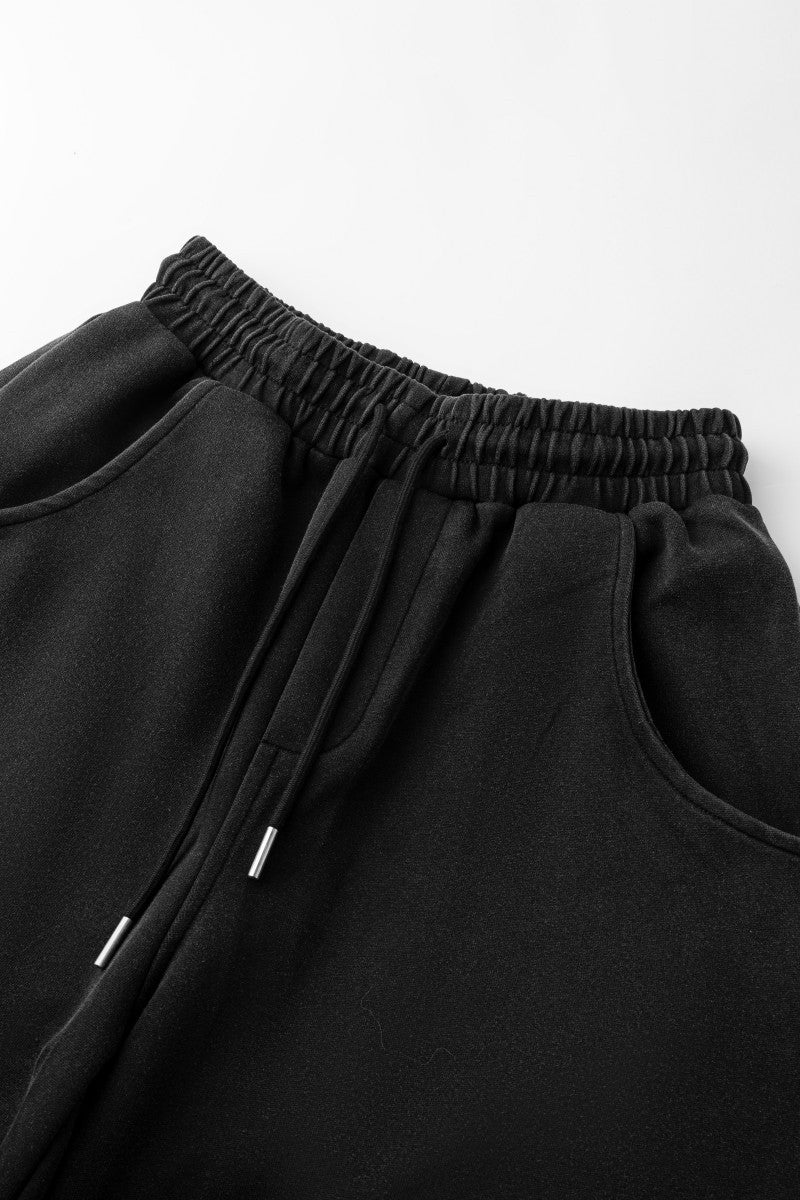 Hand-Painted Gradient Embroidered Sweatpants