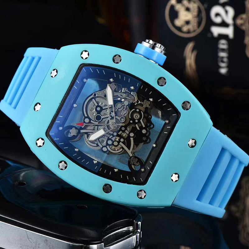 Richard Tonneau-Shaped Skeletonized Versatile Watch