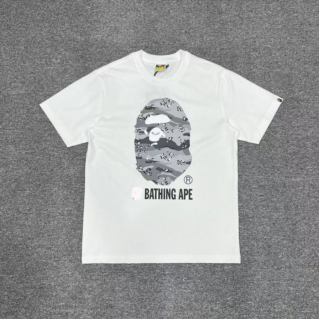 BAPE Ape print cartoon short-sleeved T-shirt