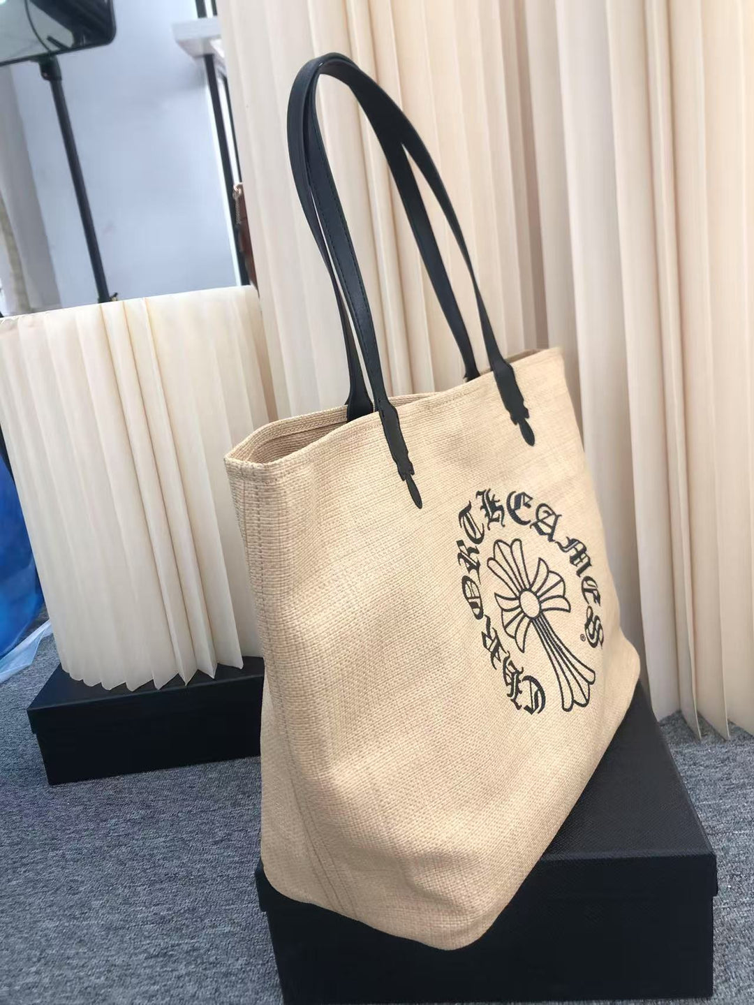 Chrome Hearts woven large capacity shoulder bag