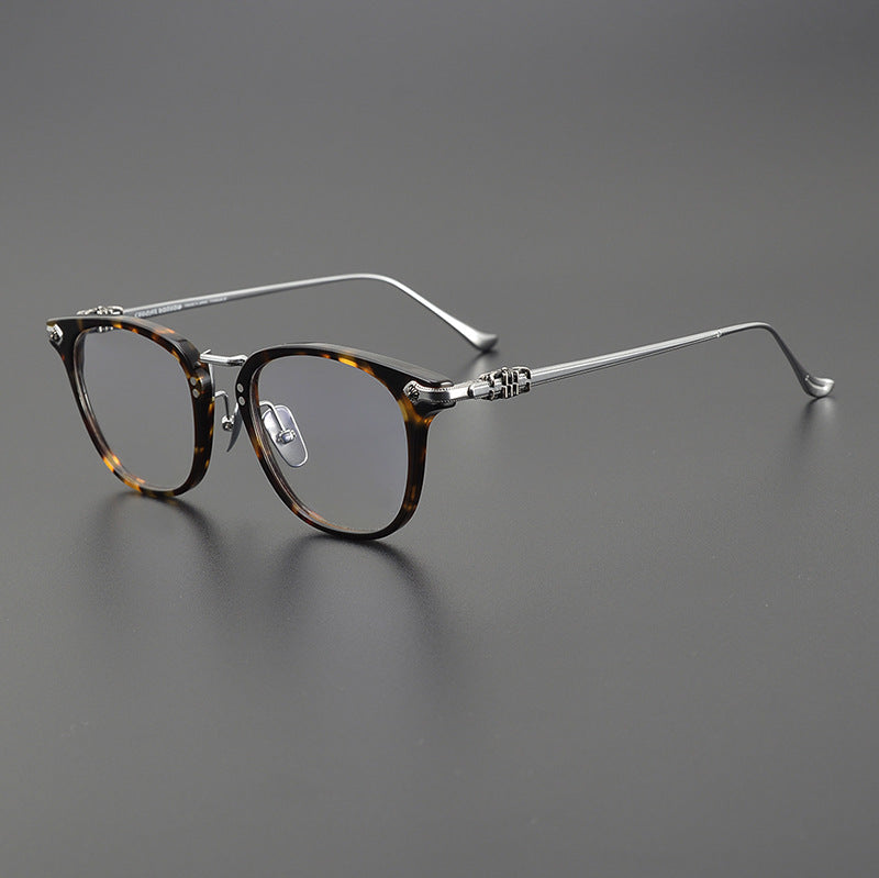Chrome Hearts cross ultralight thin temple glasses