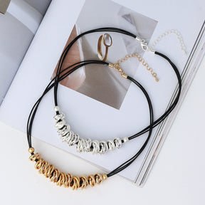 thnic Multi-Layer Clavicle Necklace