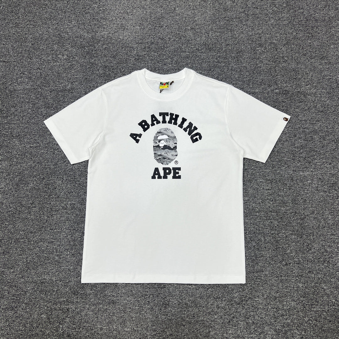 BAPE Ape print cartoon short-sleeved T-shirt