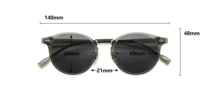 Japanese Style Round Beach Sunglasses