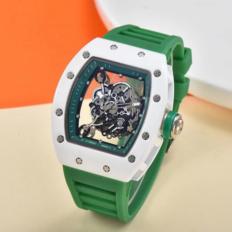 Richard Tonneau-Shaped Skeletonized Versatile Watch