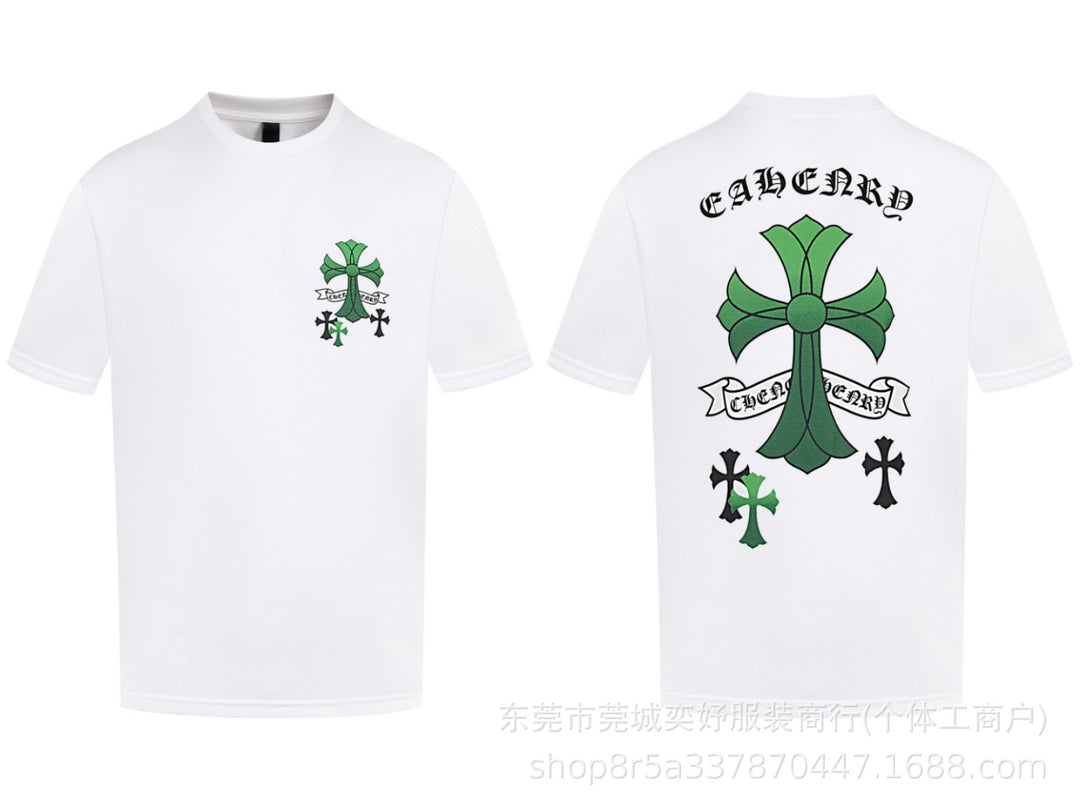 Chrome Hearts Sanskrit Print Short-Sleeve T-Shirt