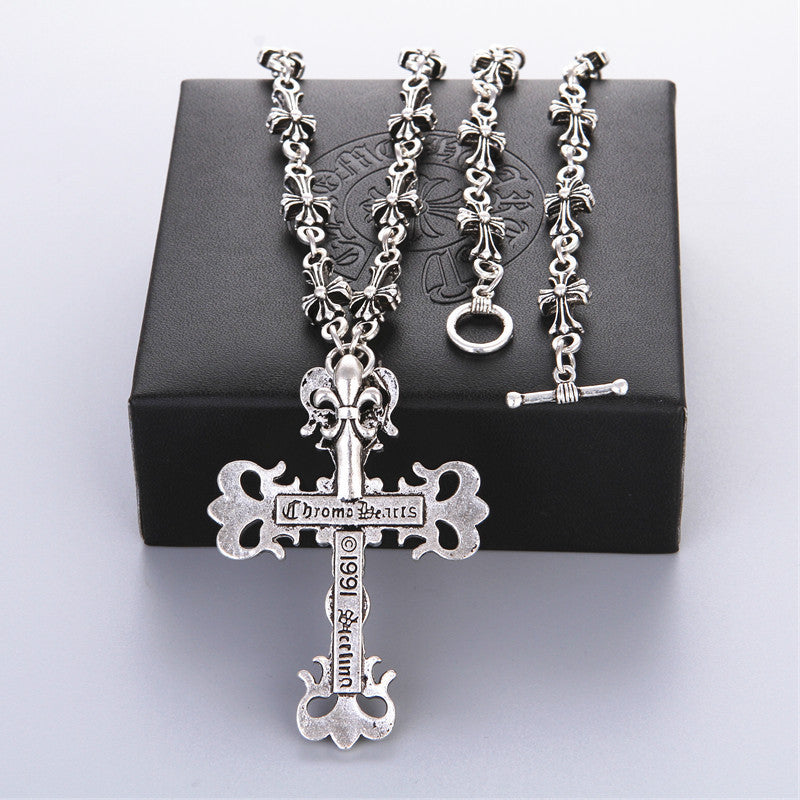 Chrome Hearts Large Cross Necklace