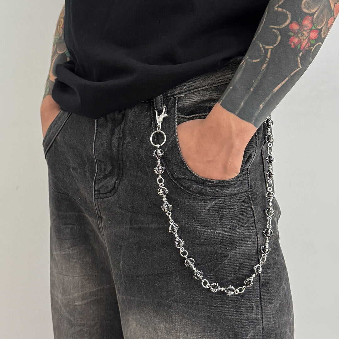 Hip-Hop & Punk Style Metal "Magic Wand" Pant Chain