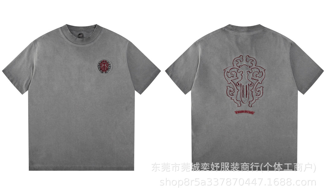Chrome Hearts Sanskrit Print Short-Sleeve T-Shirt