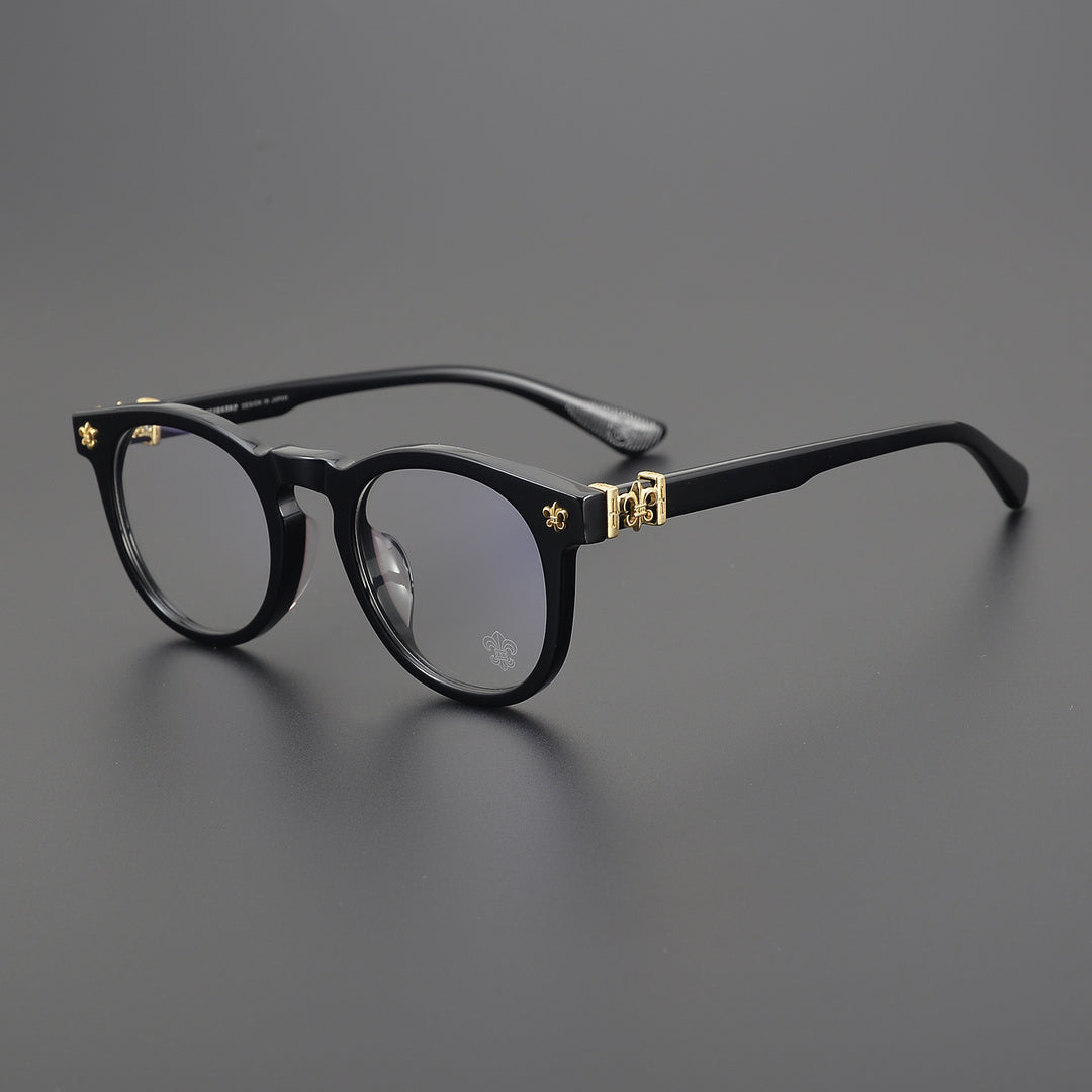 Chrome Hearts Ultralight Acetate Large Round Eyeglass Frames