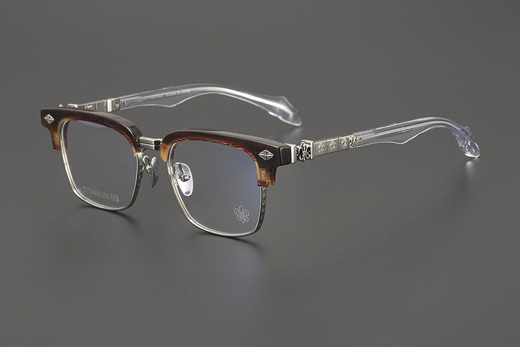 Chrome Hearts Hand-Carved Business Eyeglasses