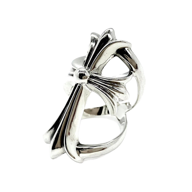 Chrome Hearts 925 Silver Openwork Ring