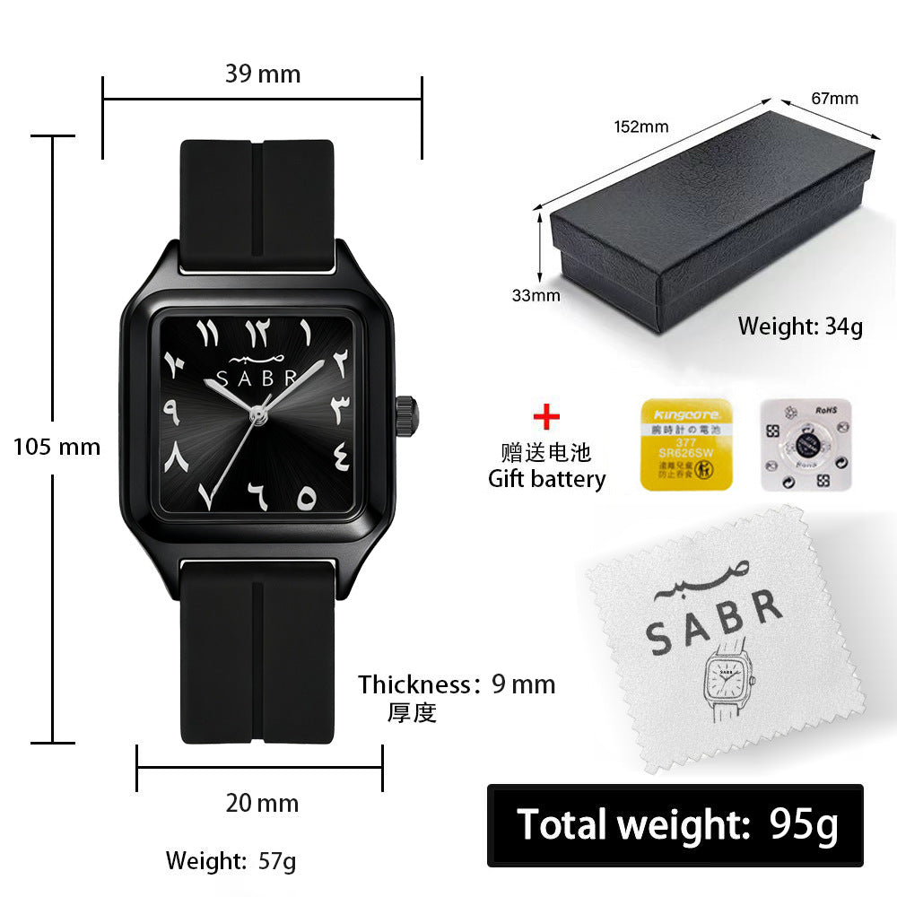 Stylish Waterproof Wristwatch with Calendar