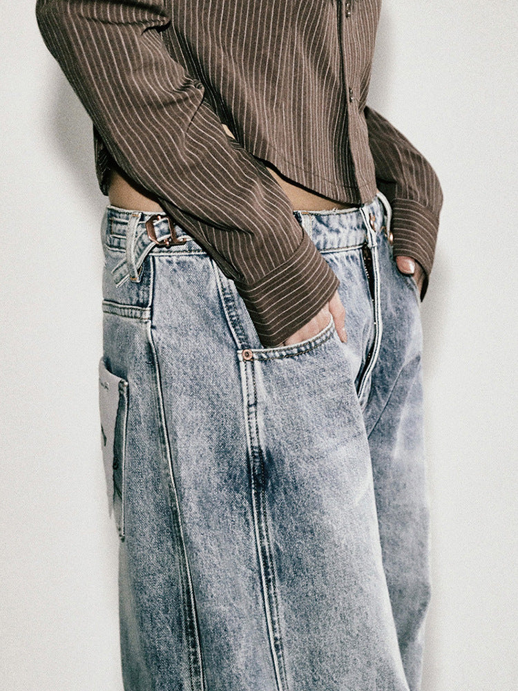American-Style It-Girl Jeans Loose-Fit & Slimming