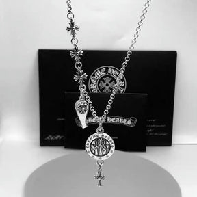 chrome hearts chain waist trouser chain bag chain Key chain chrome hearts dagger