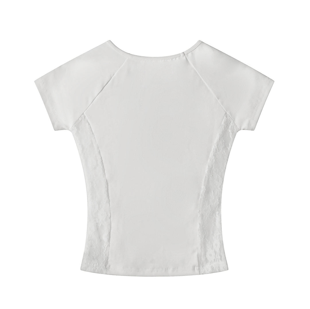Chrome Hearts Solid Color Slim Fit Short-Sleeve T-Shirt