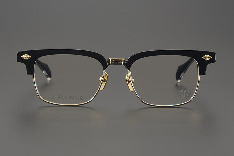Chrome Hearts Hand-Carved Business Eyeglasses