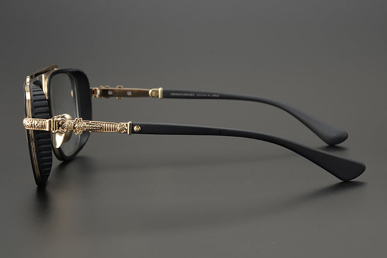 Chrome Hearts Double-Bridge Eyewear with Premium Engraving