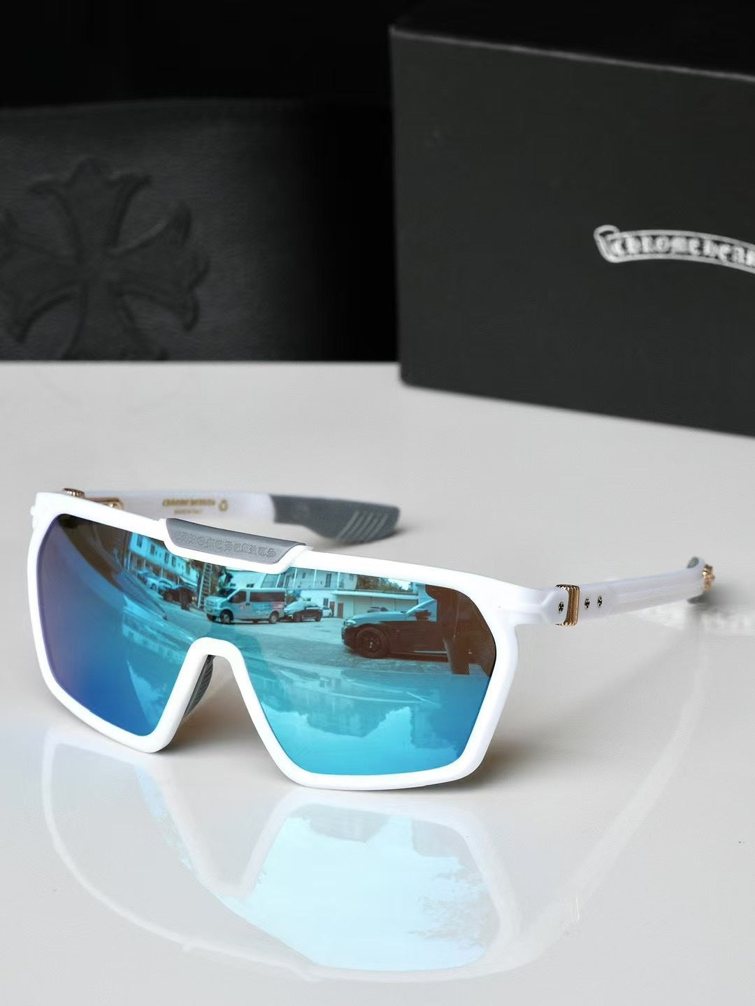 Chrome Hearts sports cycling goggles