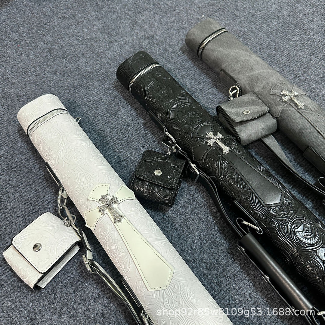 Chrome Hearts double-hole double-hole cue.